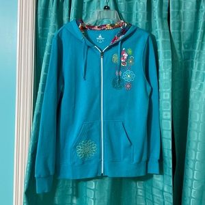 Disney world zip-up hoodie